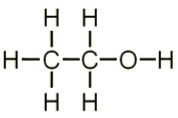<p>A displayed formula shows how all the atoms are arranged and all the bonds between them</p>