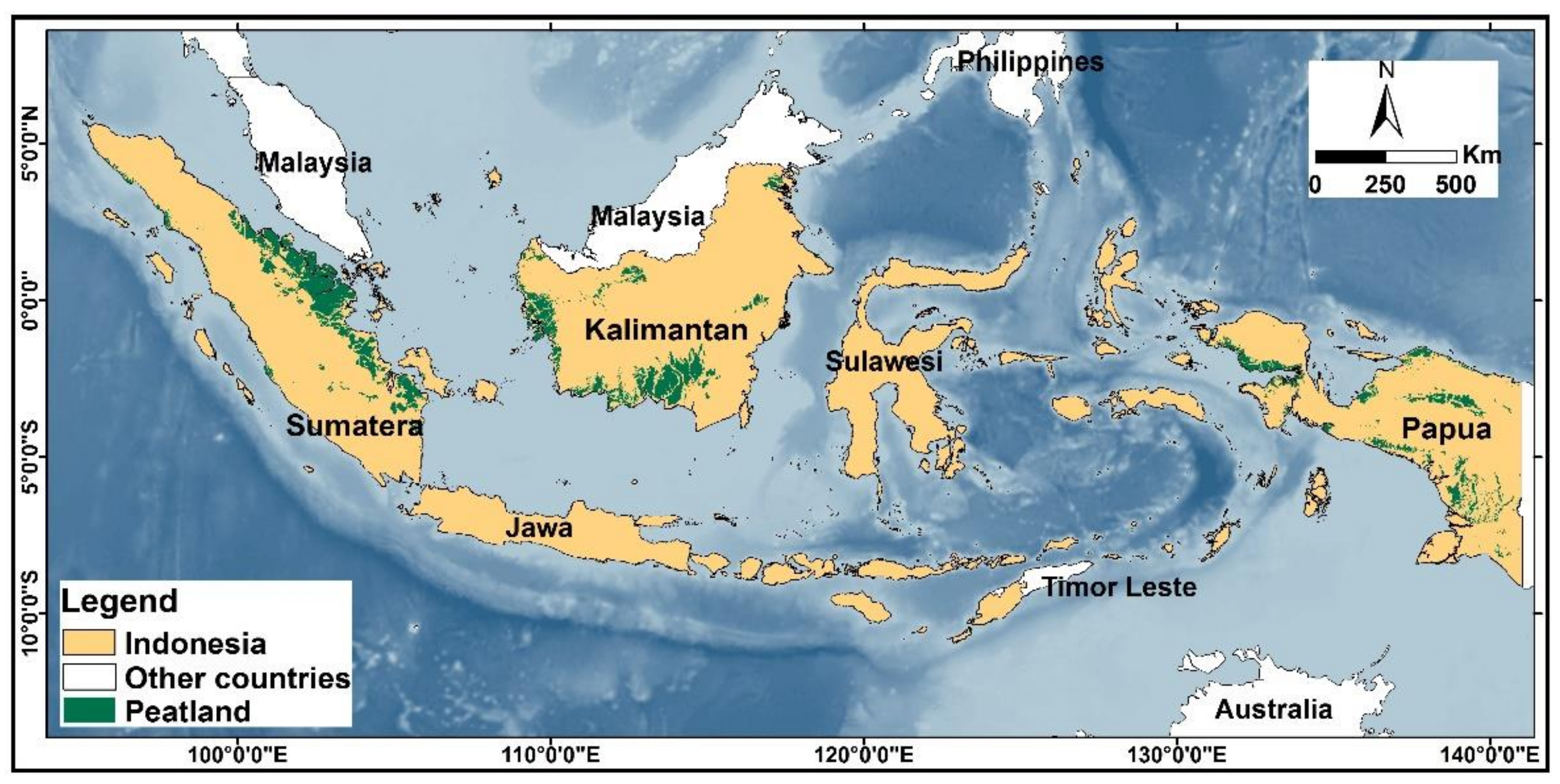 <p><span style="font-family: Aptos, sans-serif"><strong>Sumatra, Borneo, and Papua</strong>&nbsp;- holding&nbsp;<strong>36% of global tropical peatlands</strong>.</span></p>