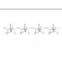 <p>Four silver stars</p>