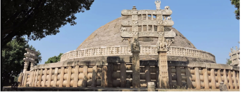 <p>The Great Stupa at Sanchi - NOTES</p>