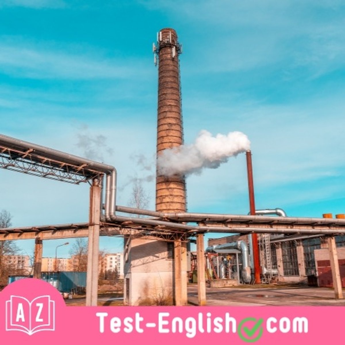 <p>It's an _______ area, full of factories and warehouses.</p>