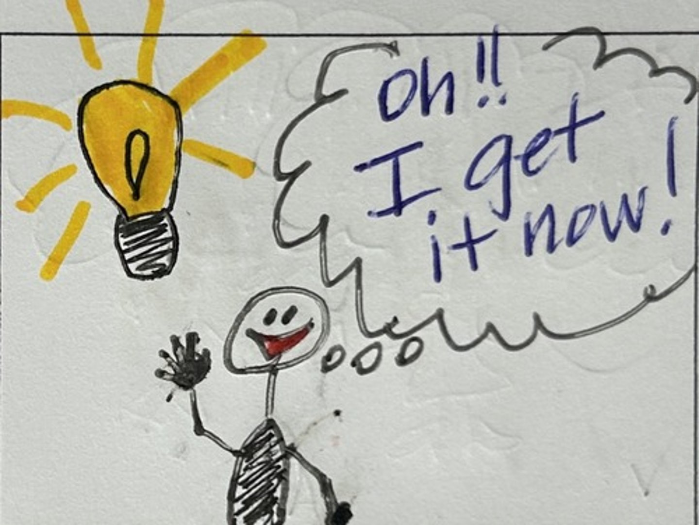<p><strong>to finally understand something or solve a mystery</strong></p><p>(llegar a entender algo o solucionar un misterio)</p>