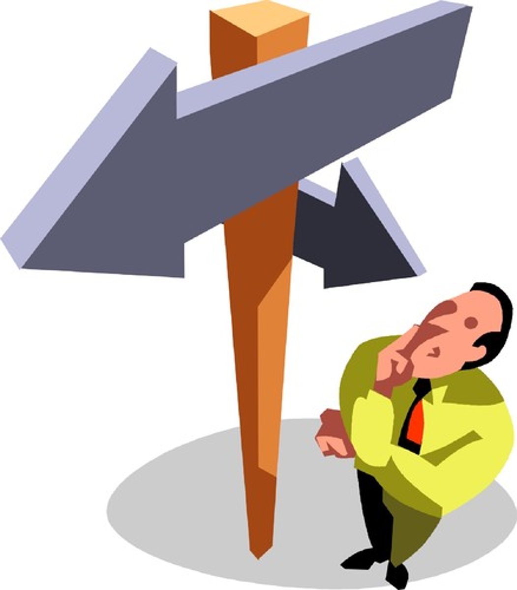 <p>of a person unable to make decisions</p><p>thiếu quyết đoán</p>