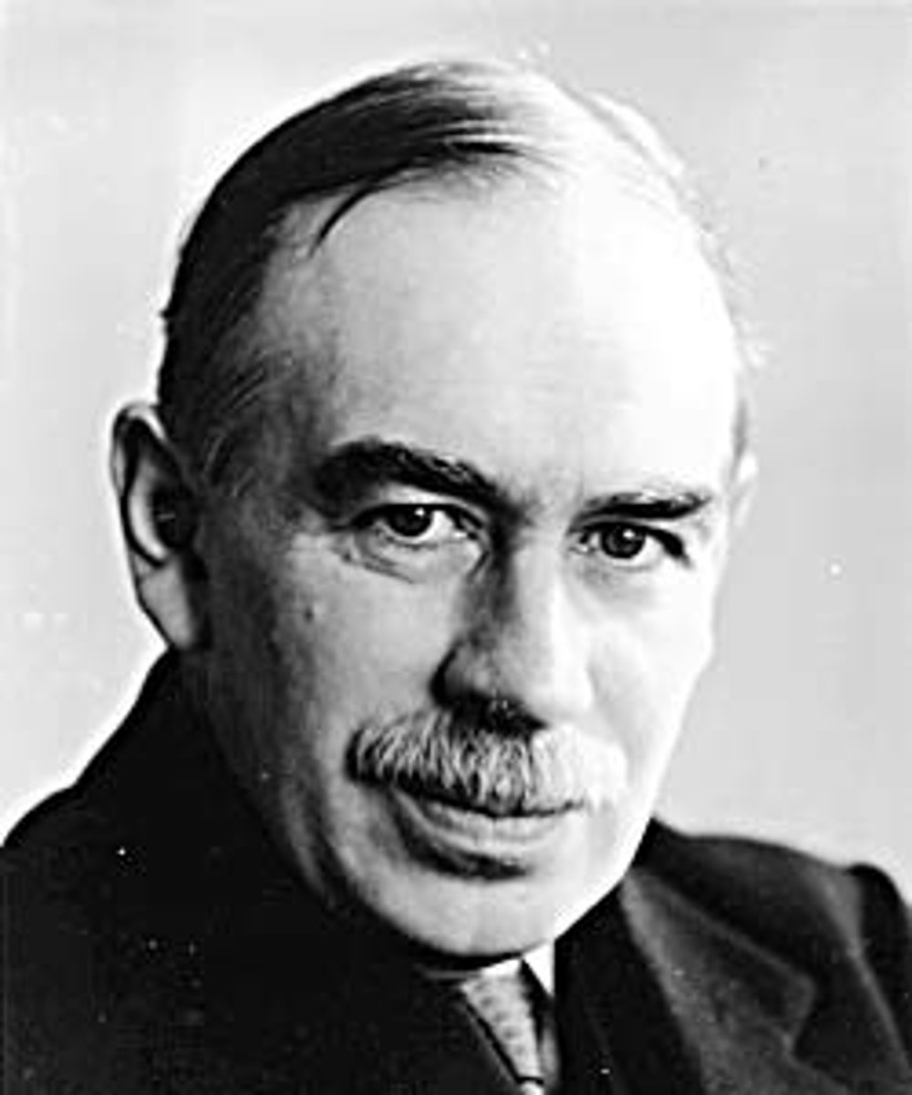 <p>British economist who thought deficit spending would create jobs and stimulate the economy.</p>