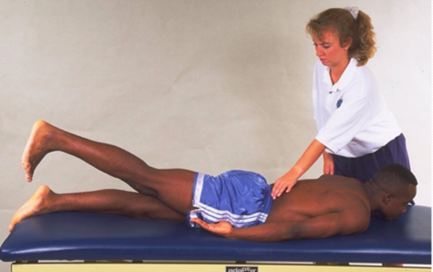 <p>- diagnosis: L1 to L4 nerve root pathology</p><p>- how: patient prone, lift hip into extension while keeping knee straight</p><p>+ = pain in anterior thigh</p>