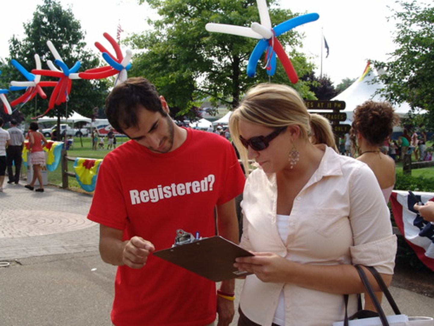 <p>What you have to do to vote in an election, once you do it you don't have to do it again unless you move etc...</p>