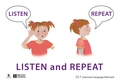 Listen and repeat.