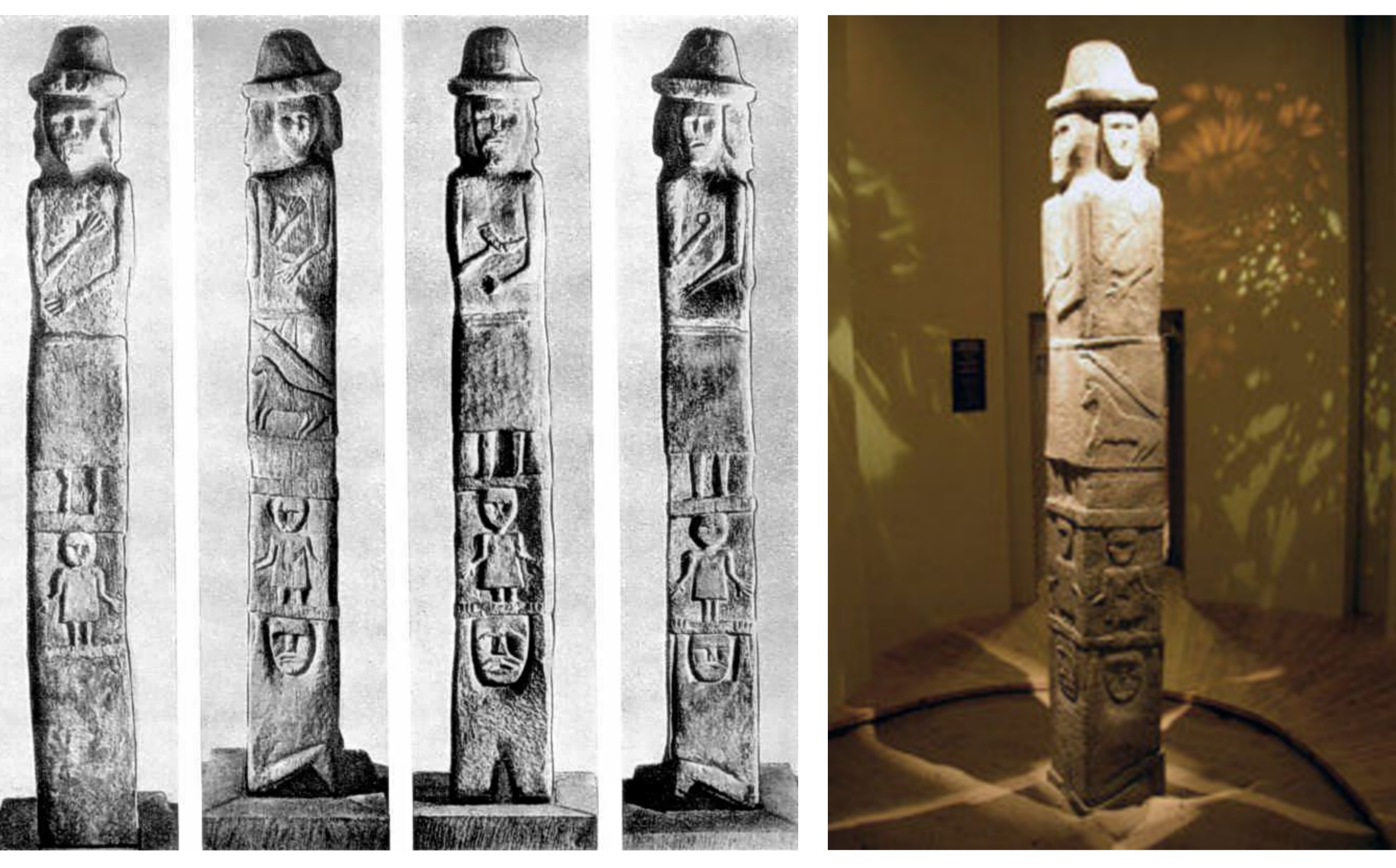 <p class="has-focus"><strong>Збруцький</strong> (Збручанський ідол), предмет язичницького культу слов'ян</p><p>Залізний вік (1 тис. до н.е.- поч. 1 тис. н.е.); Давні слов'яни на території України</p>