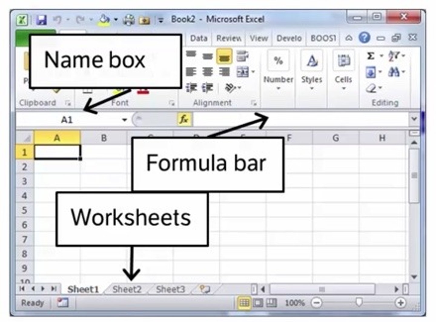 <p>When you insert a formula into a cell and hit return, the cell will show you the output</p><p>The formula bar, however, will show you the formula</p><p>Next to "fx" right below the ribbon</p>