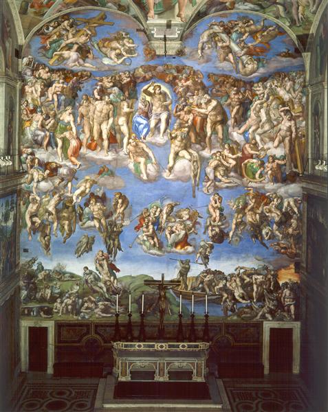 <p>Last Judgement, Late Italian Renaissance/Mannerism</p>