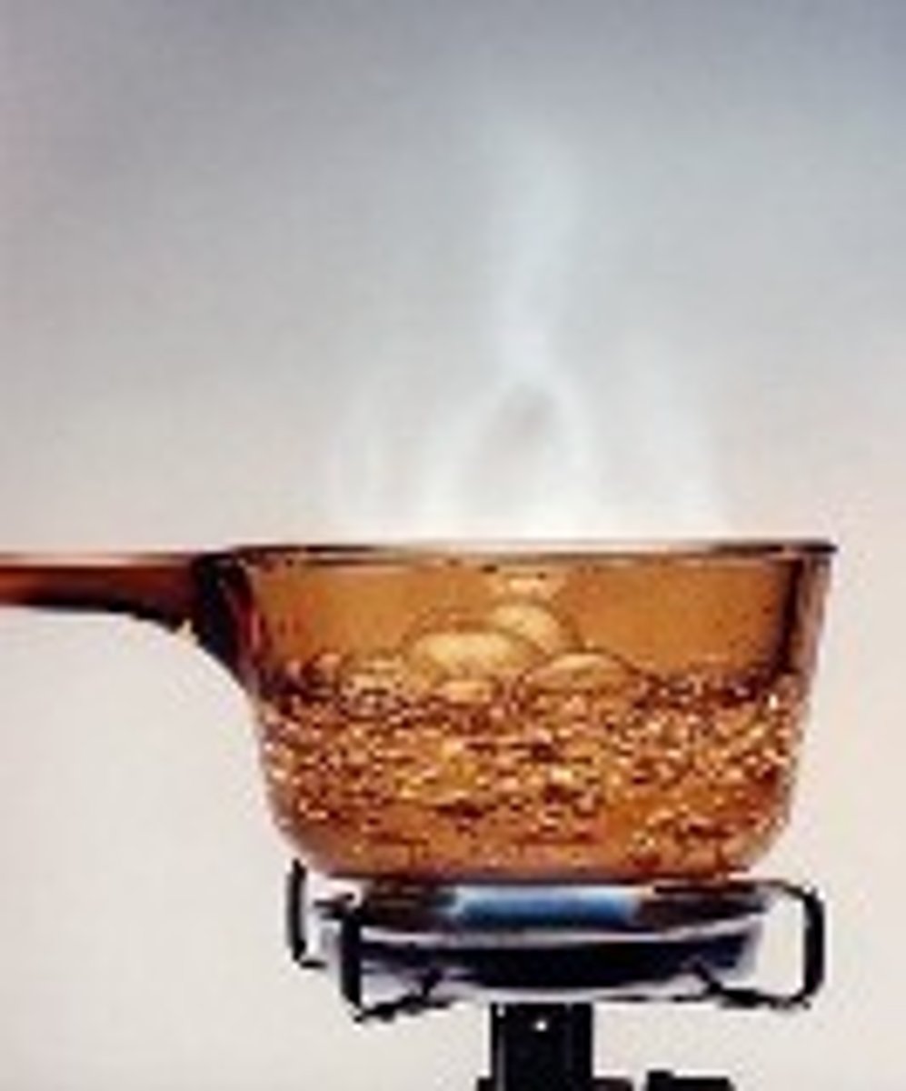 <p>Liquid to gas at boiling point</p>