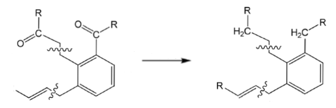 <p>list the reagents that will give this product</p>