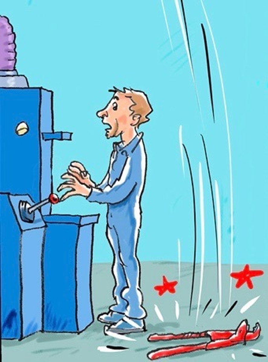 <p>= a close shave</p>