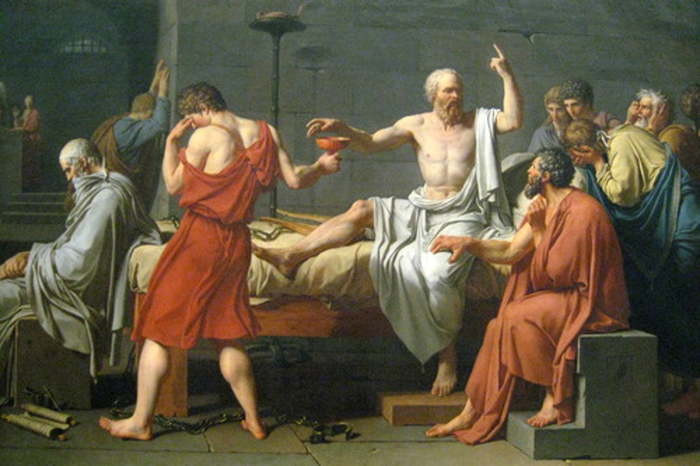 <p>- was an 18th-century artistic movement that sought to revive and emulate the ideals of ancient Greece and Rome as well as the spirit of the Renaissance.</p><p>•Known as the Classical Revival in modern art. •Key figures: Pablo Picasso, Fernand Léger, and Giorgio de Chirico, who reinterpreted classical forms within modernist movements</p><p>- This movement extended across all the arts—painting, sculpture, architecture, decorative arts, literature, music, and theater—and was characterized by straight lines, restrained colors, and balanced forms that reflected classical values of harmony and proportion.</p><p>- Reaction against Rococo. Revival of Greek &amp; Roman classical ideals, emphasizing simplicity, order, and rationality.</p><p>Inspired by the Enlightenment. Artists: Jacques-Louis David, Jean-Auguste-Dominique Ingres.</p><p>- revived the discipline, order, and moral seriousness of antiquity, rejecting Baroque grandeur and Rococo frivolity.</p>