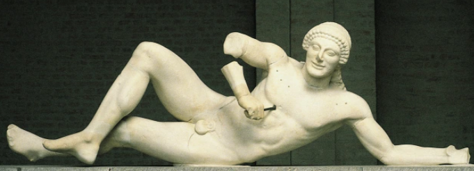 <p>Dying Warriors on the Parthenon’s pediments </p>