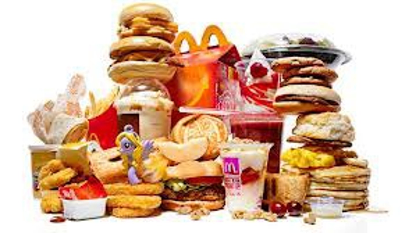 <p>fast food</p>