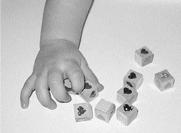 <p><span>v</span><span style="font-family: &quot;Tw Cen MT&quot;">Reaching for and grasping a small object using a raking motion</span></p><p style="text-align: left"></p><p><span>v</span><span style="font-family: &quot;Tw Cen MT&quot;">All of the fingers flexed at the IP joint</span></p><p style="text-align: left"></p><p><span>v</span><span style="font-family: &quot;Tw Cen MT&quot;">Hand may need support from a solid surface to be successful</span></p>