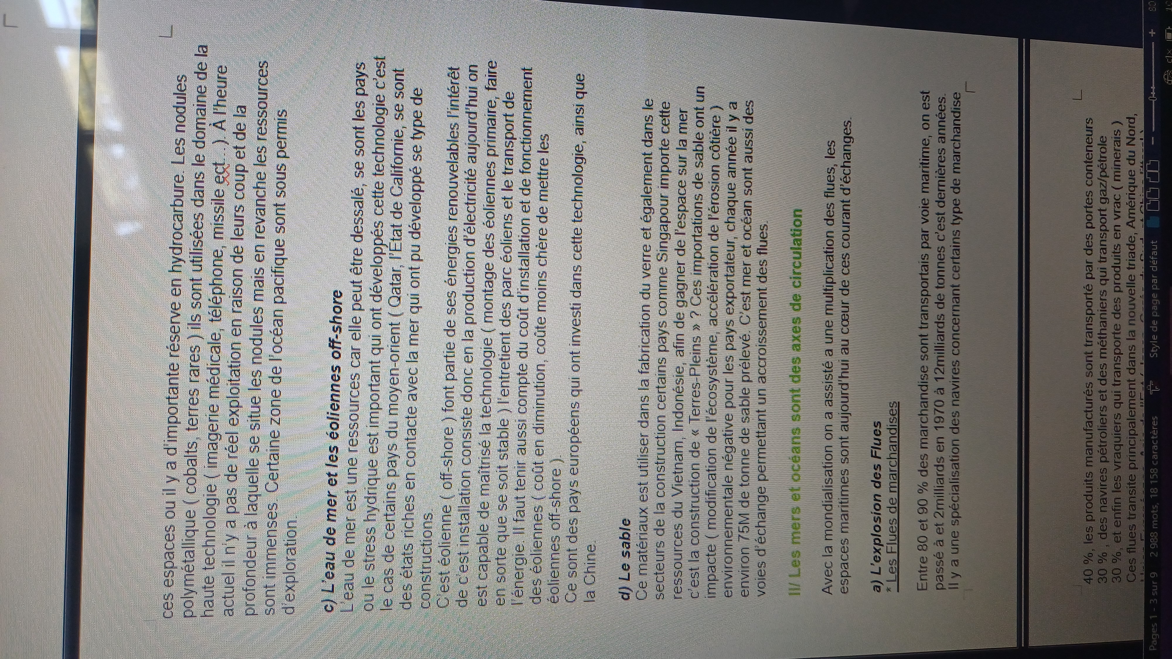 <p>Chapitre 1, partie 2 </p>