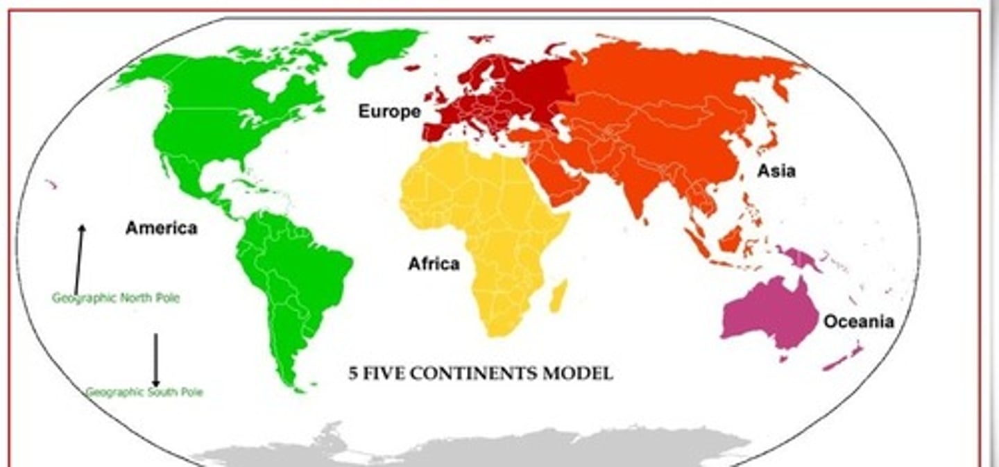 <p>any one of the seven largest areas of land on the earth's surface</p>