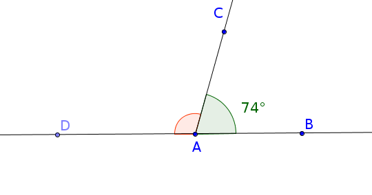 <p>Two angles whose sum is 180 degrees</p>