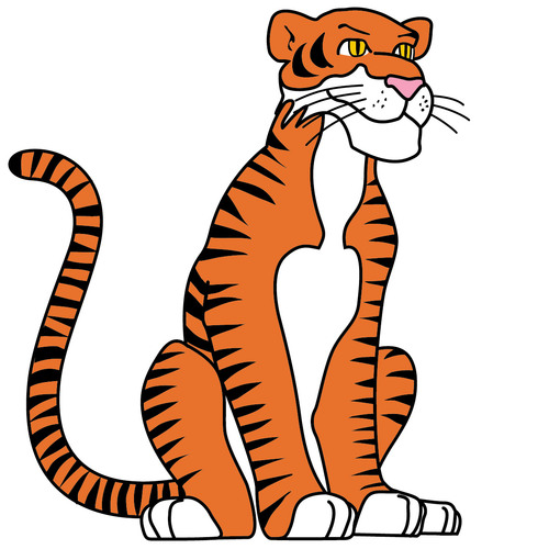 <p>a tiger</p>