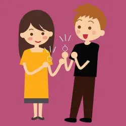 <p>get engaged</p>