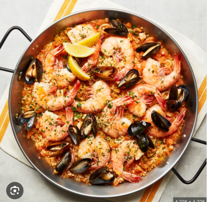 <p>Spanish rice dish</p>