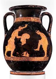 <p>What does this vase show, and why is it significant?</p>