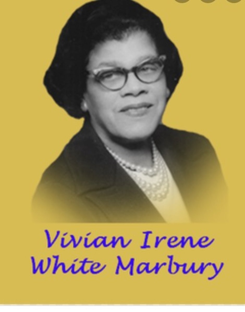 <p>Vivian Irene White Marburyy</p>