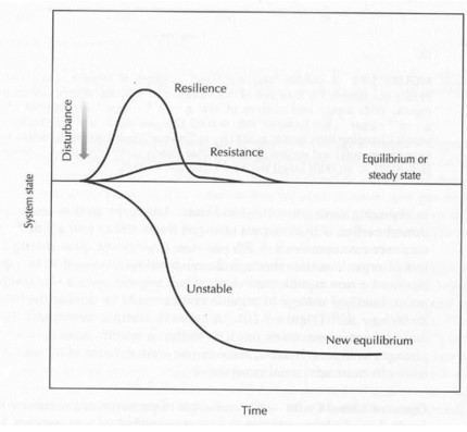 <p>ability of a stand to resist change; a function of resistance and resilience</p>