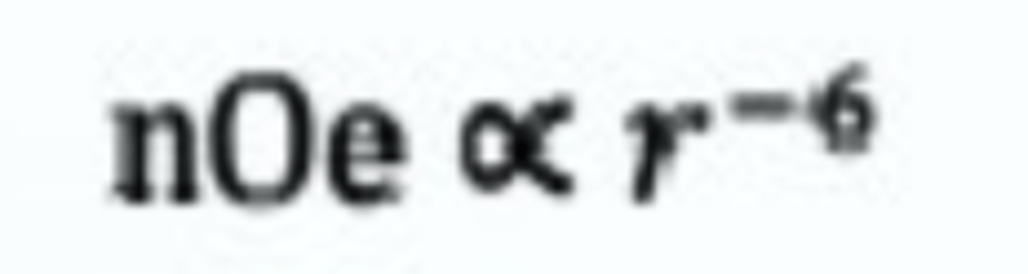 <p>Useful for NMR</p><p>measures distances which can determine structures</p>