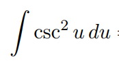 <p>Find the integral.</p>