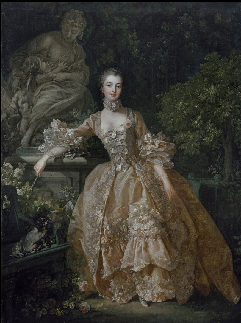 <p>(mistress to louis XV, gained power in the political sphere)</p>