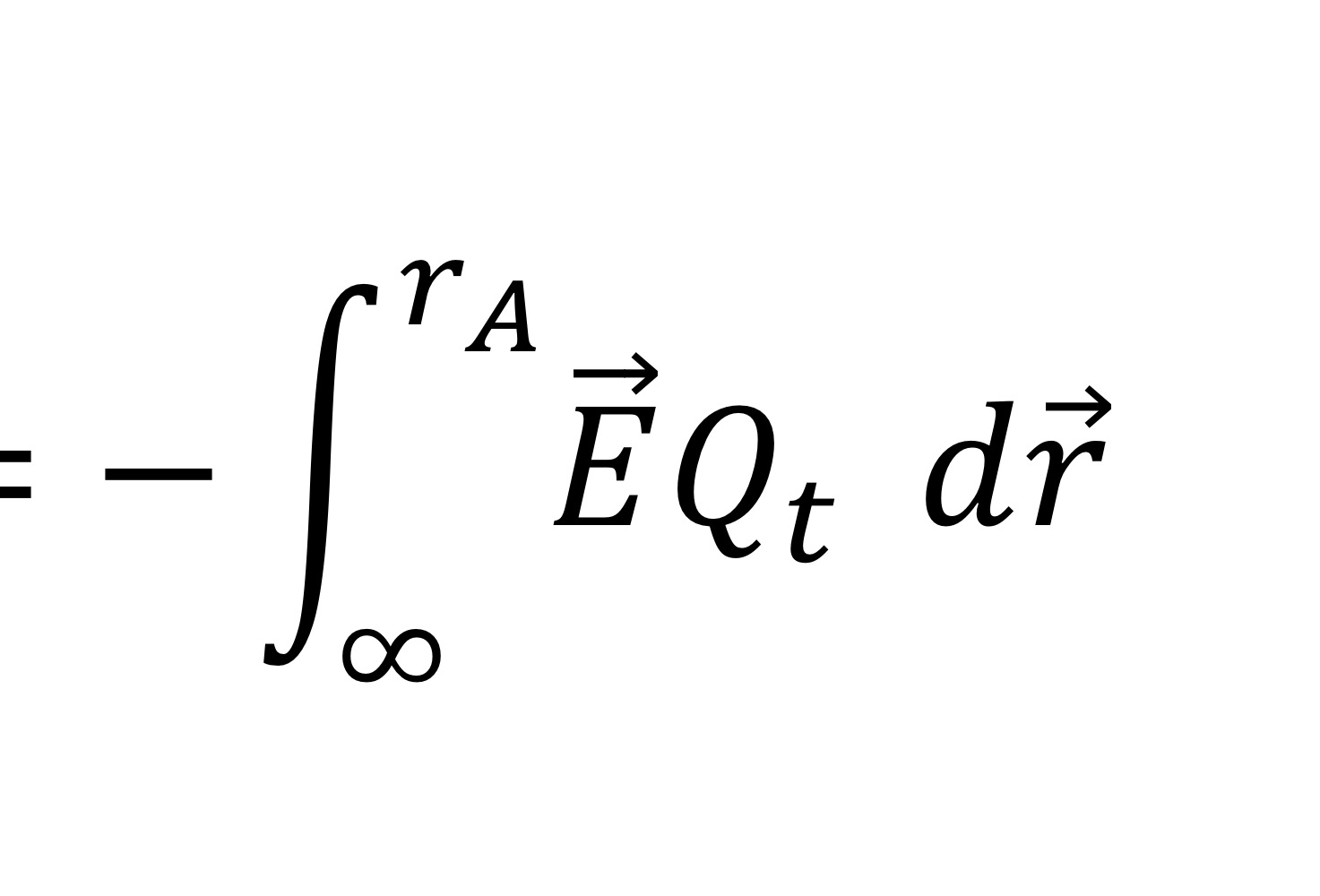 <p>Why is potential energy a negative integration</p>