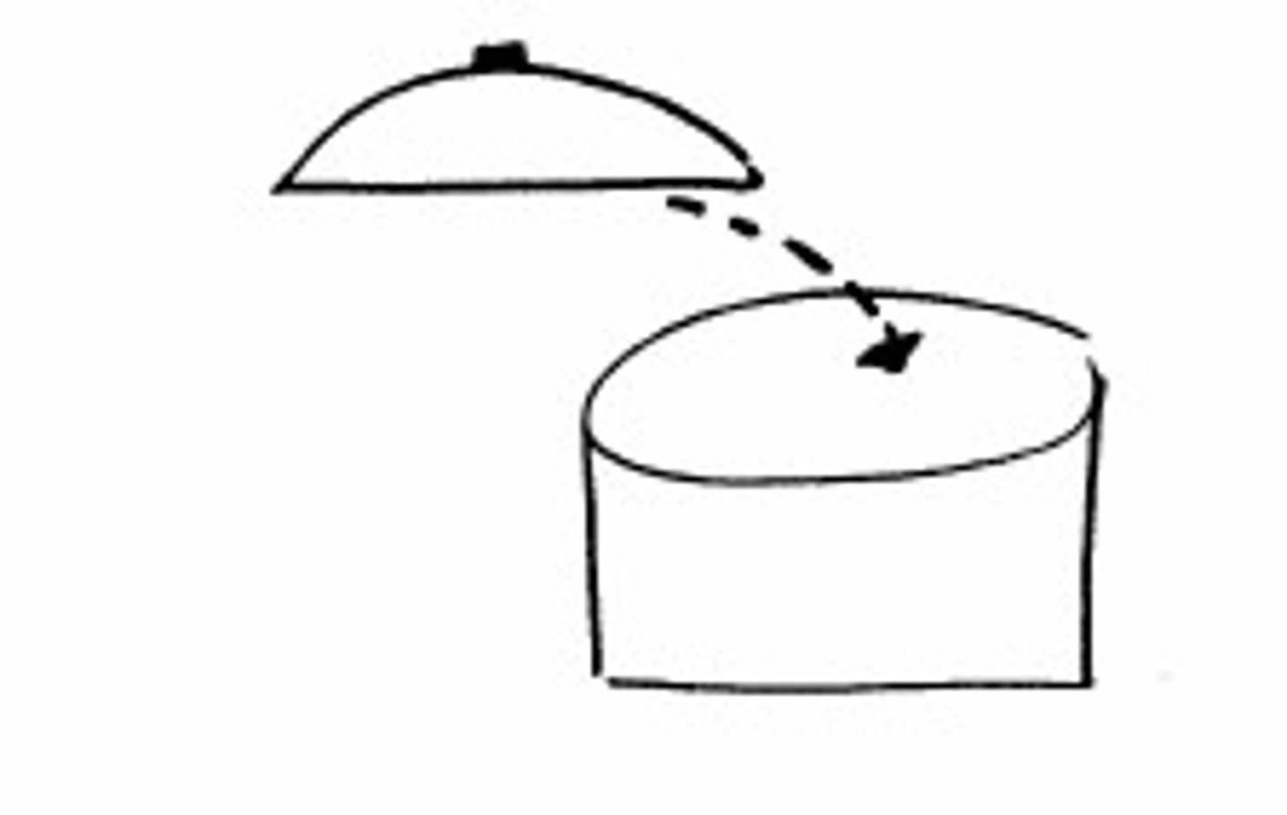 <p>to cover</p>
