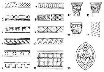 <p><strong>ROMÁNSKÁ ORNAMENTIKA</strong></p>