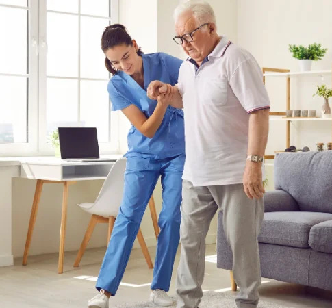 <p>(<em>noun & verb</em>) not having something or not having enough of something</p><p>“The old man’s legs got weak from _______ of exercise.”</p>