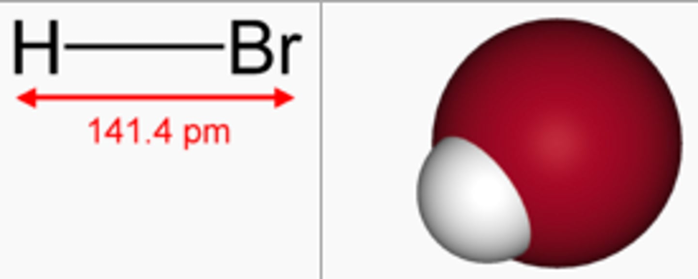 <p>HBr is a strong acid</p>