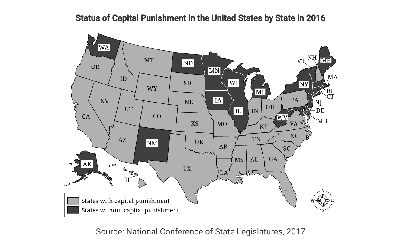<p>Which of the following constitutional amendments is most related to the issue shown on the map?</p>