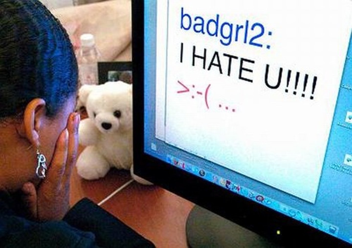 <p>cyber bullying</p>