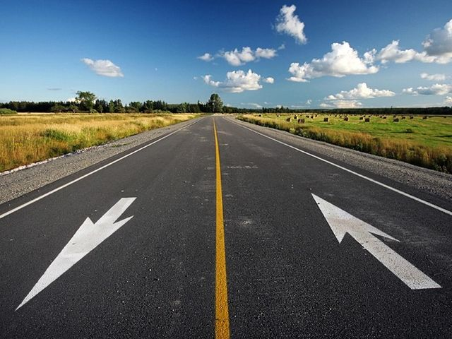 <p>in both directions </p><p></p>