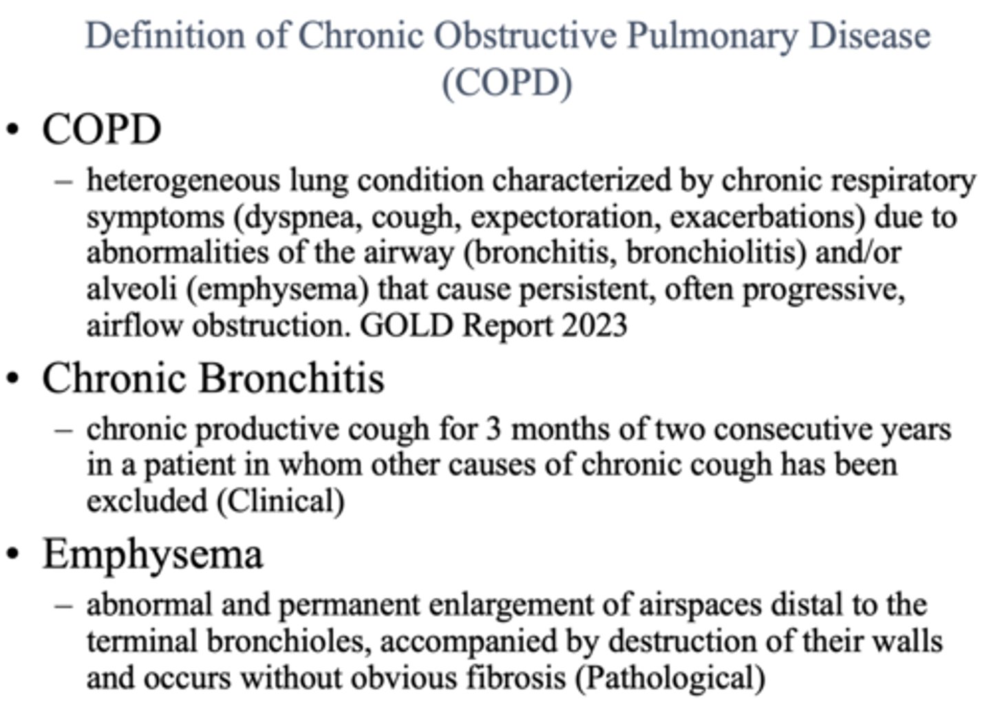 <p>emphysema</p>