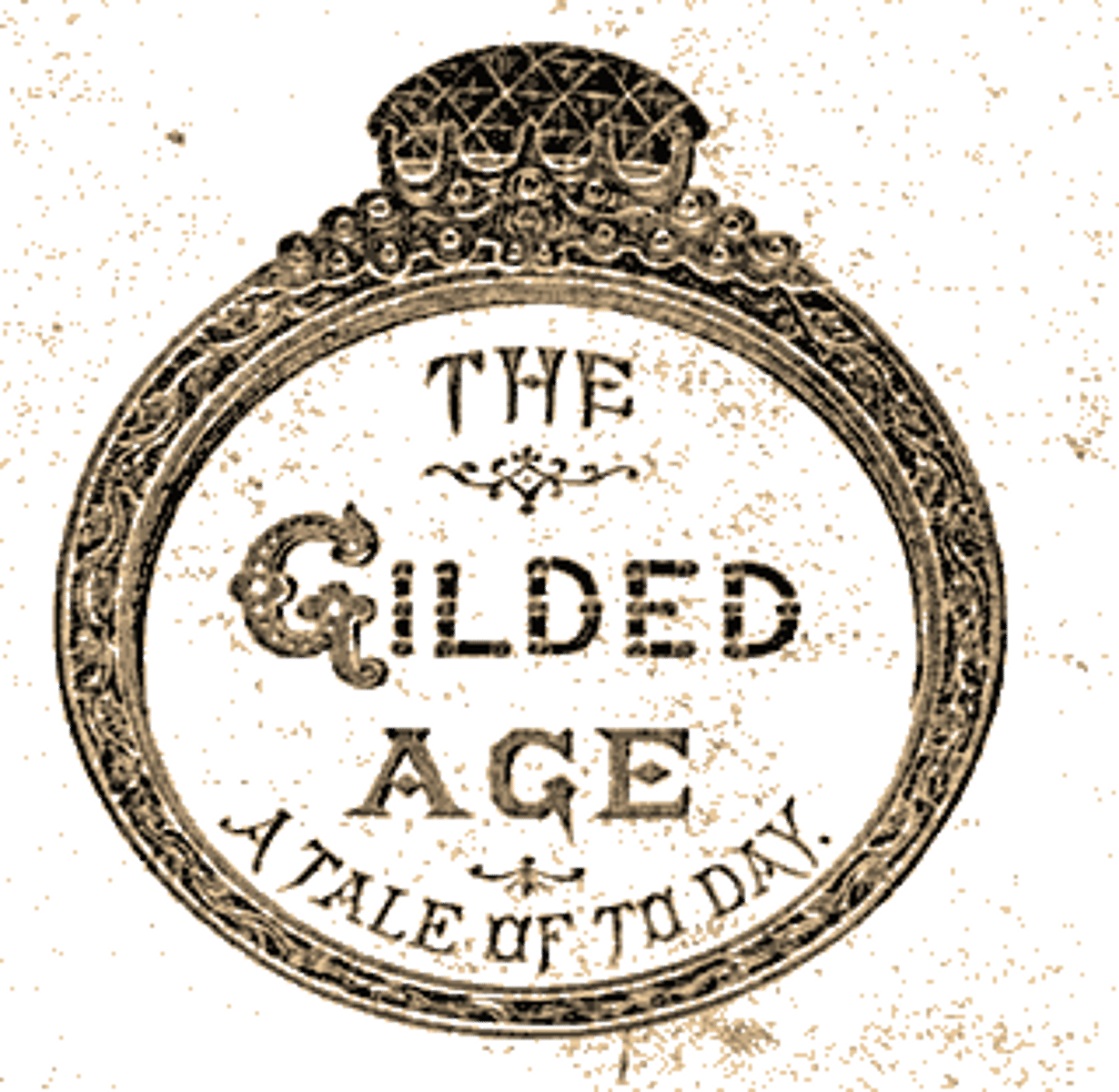 <p>Was written by Mark Twain and Charles Warner about 1870 to 1900. Which looks like a time of growth but really was filled with corruption, poverty, and a huge difference between the rich and poor. Top 10% earned 75% of nation's wealth. Also political parties beliefs were barely differentiated. </p>