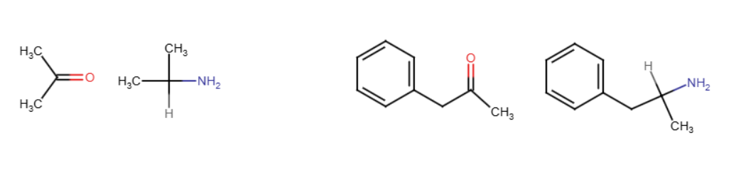 <p>A double bonded oxygen breaks and is replaced by NH2 and H</p>