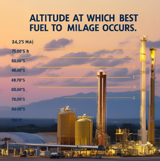<p>Altitude at which Best <strong>Fuel to Milage </strong>occurs.</p>