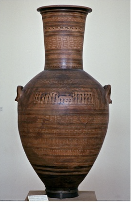 <p>Funerary Vase (Amphora)</p>