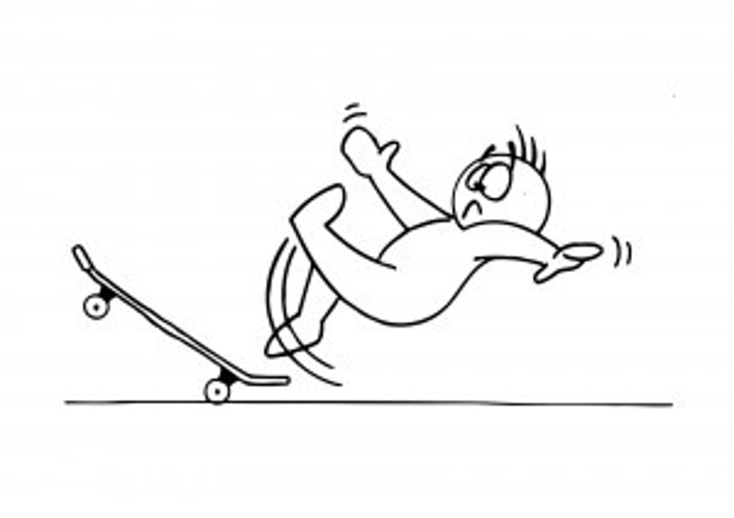 <p>To fall</p>