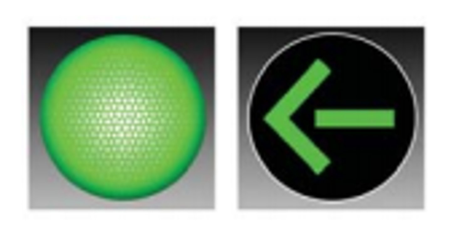 <p>Go in the direction of the arrow</p>