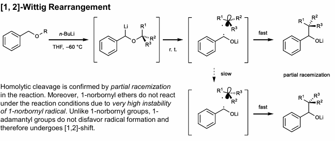 <ul><li><p>Benzylic or propargylic stabilization required </p></li><li><p>Radical mechanism, not concerted. </p></li></ul><p></p>