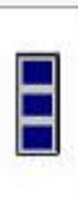<p>Silver Bar with three blue breaks</p>